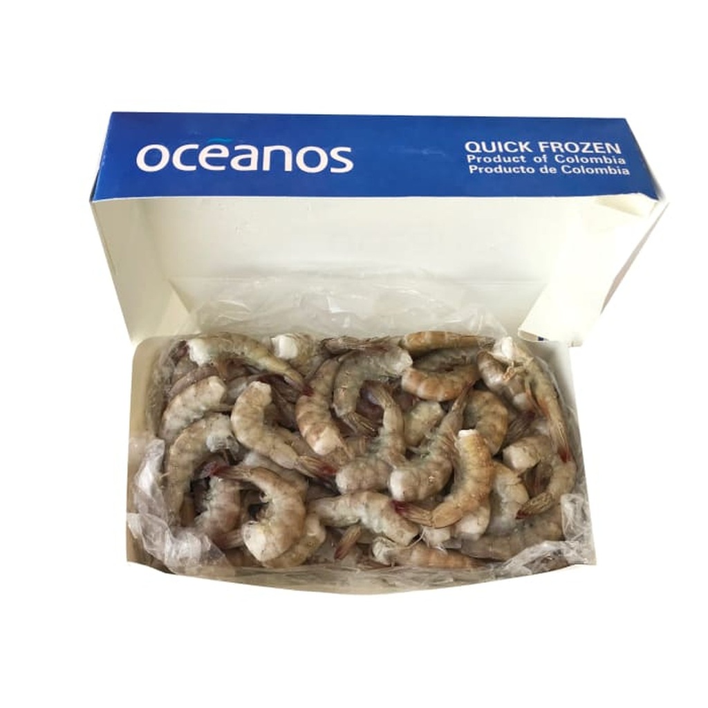 Cola Langostino Vannamei Cruda Colombia