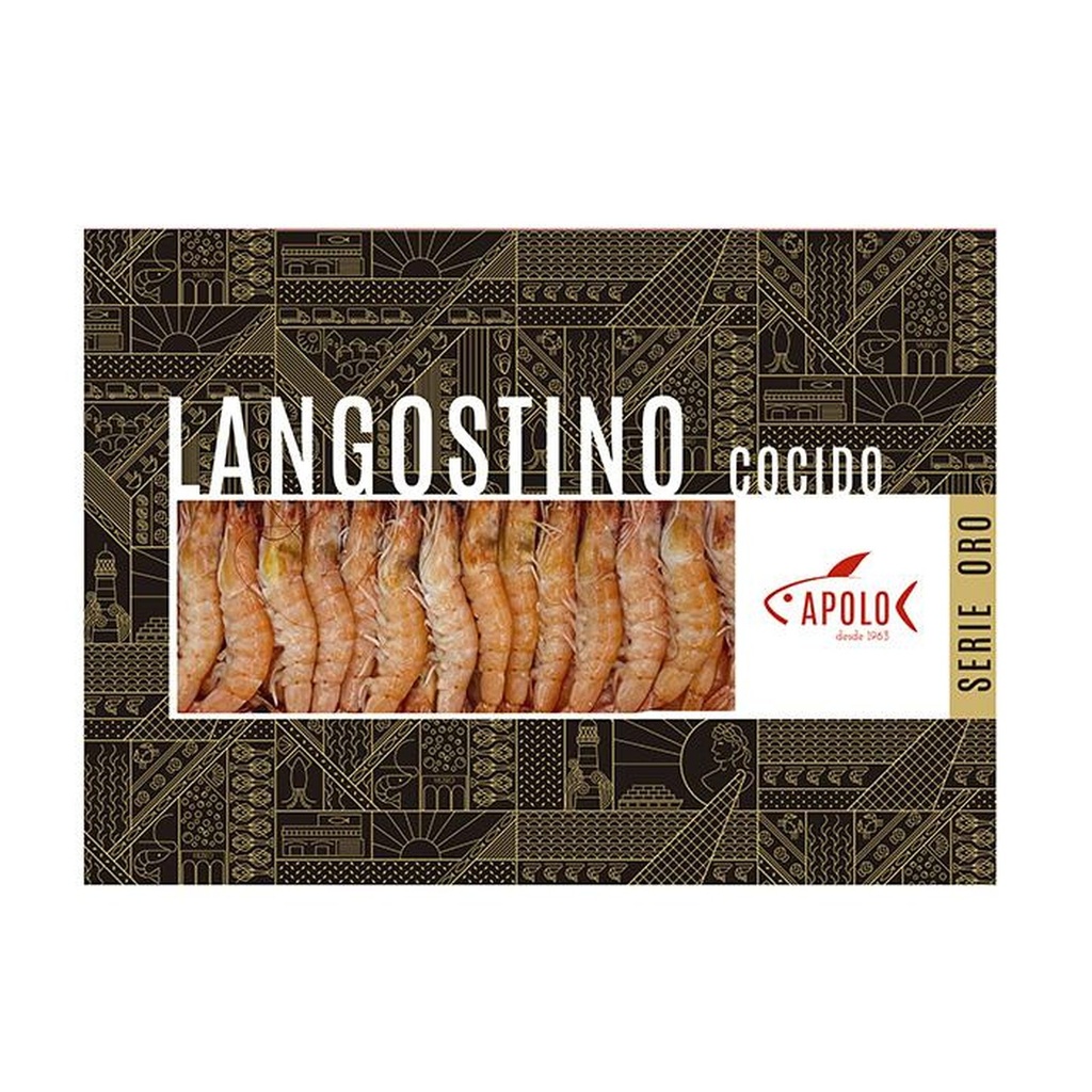 LANGOSTINO VANNAMEI COCIDO ORDENADO 30/40