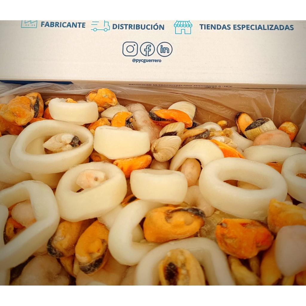 Sopa mariscos 