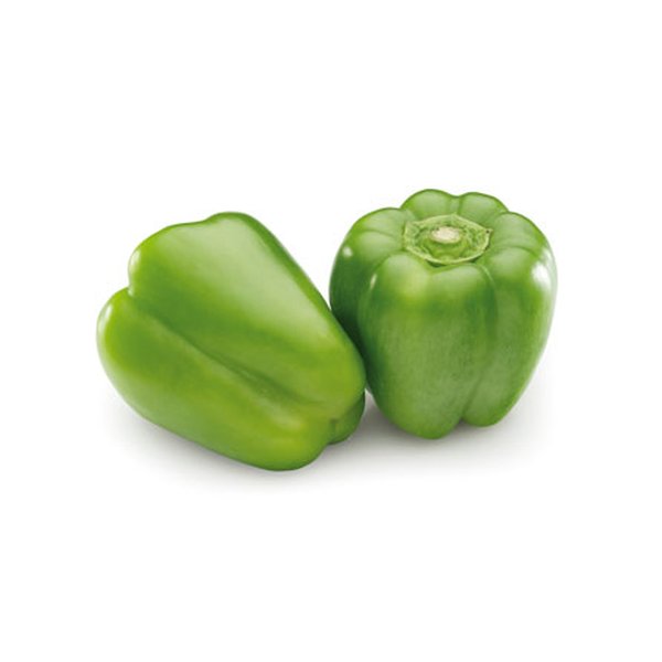 Pimiento verde troceado