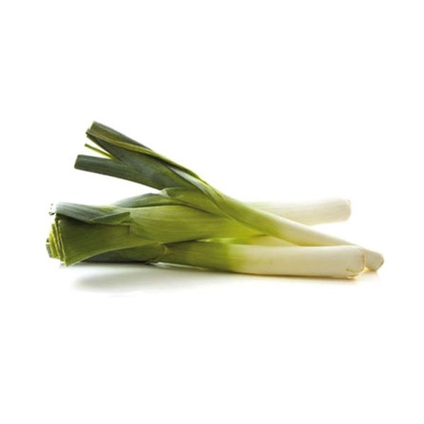 Puerro troceado