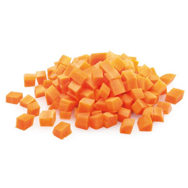 Zanahorias troceadas