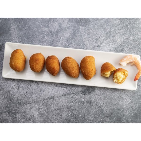 CROQUETAS GAMBAS AL AJILLO