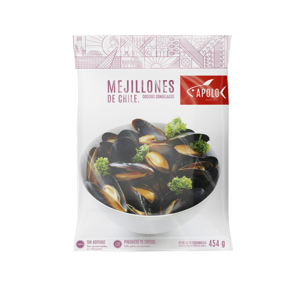 Mejillón Cocido de Chile Jugosón