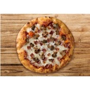 Pizza prosciutto e fumghi